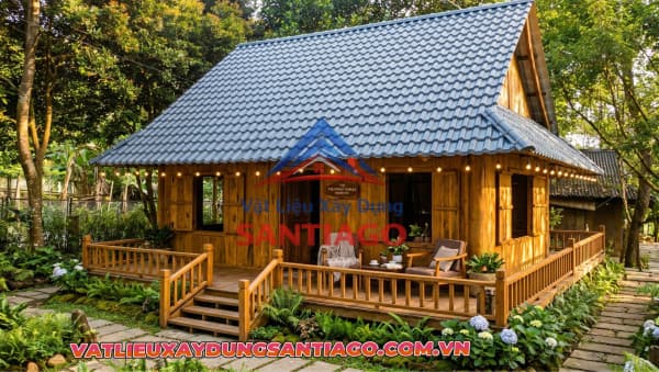 Vì sao mái nhà quyết định chi phí và diện mạo tổng thể homestay